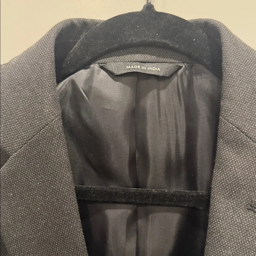 Banana Republic 38R slim Charcoal Gray Nailshead 792939 Slim Sport Coat jacket
